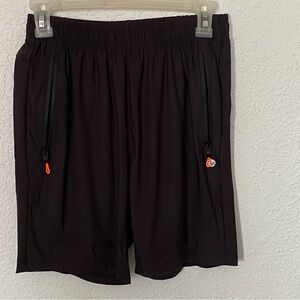 Lianshp Hiking dark gray shorts with zip pockets Size Small